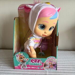 Cry Babies My First Steps Dreamy Baby Doll 18 Months +